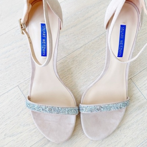 Stuart Weitzman nudist nudistsong dolce sandals *worn once* - Picture 3 of 6